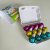 OYOY | 12 Filled Milk Chocolate Easter Eggs in Mini Egg Box, 142 g | Hazelnut Praline & Crunchy Cereals | Easter Chocolate Gift Box view 2