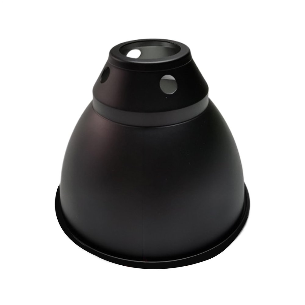 Reptile Heat Lamp Fixture, Space-Saving Dome Shade for Terrariums
