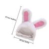 BESTOMZ Rabbit Ear Hat for Pets view 2