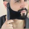Beard Shaping Tool, Beard Guide & Mustache Template view 3