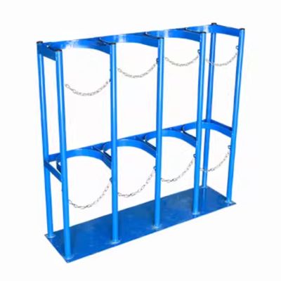 Heavy-Duty Universal Gas Cylinder Rack for Medical Oxygen Cylinders