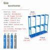 Heavy-Duty Universal Gas Cylinder Rack for Medical Oxygen Cylinders view 2