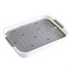 Posheliox Small Pet Litter Box for Guinea Pigs, Ferrets, Chinchillas, Hamsters and Dwarf Rabbits view 3