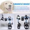 Dog Wheelchair Mobility Aid, 2 or 4 Wheels, Full Leg Support view 4