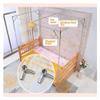 Sturdy Metal Bed Frame, 4-Poster Design with 27 mm Thick Poles for Double and Full Beds view 4