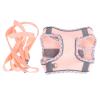 Fictory Reflective Dog Harness and Leash, Adjustable Vest for Small to Medium Dogs and Cats, Pink view 1