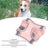 Fictory Reflective Dog Harness and Leash, Adjustable Vest for Small to Medium Dogs and Cats, Pink view 2
