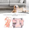 Fictory Reflective Dog Harness and Leash, Adjustable Vest for Small to Medium Dogs and Cats, Pink view 4