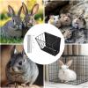 Rabbit Hay Feeder with Folding Design and Metal Hooks view 4