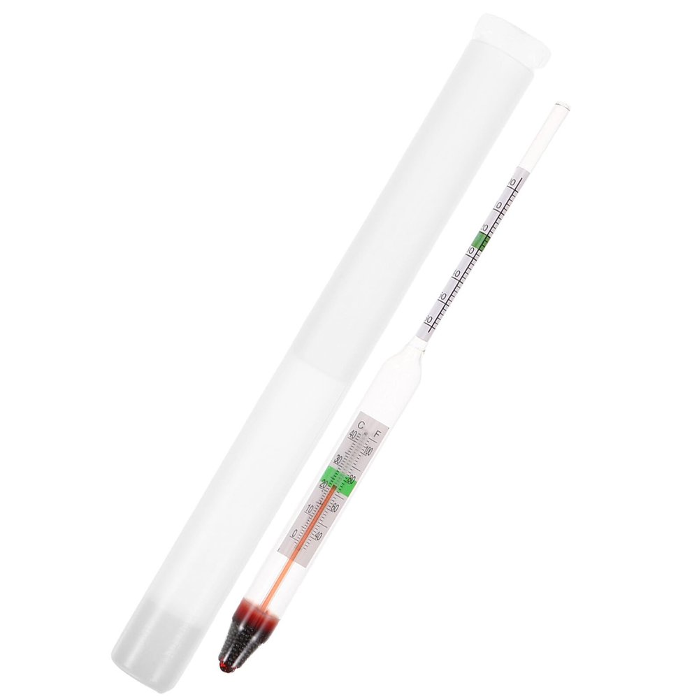 TOYANDONA Plastic and Glass Saltwater Salinity Hydrometer for Aquariums