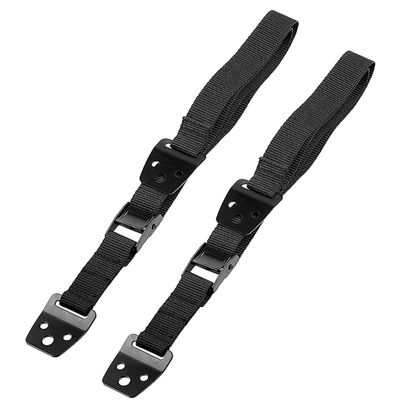 TOYANDONA Adjustable Metal TV Anti-Tip Strap with Wall Anchor, Black