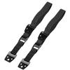 TOYANDONA Adjustable Metal TV Anti-Tip Strap with Wall Anchor, Black view 1