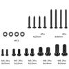 TOYANDONA Adjustable Metal TV Anti-Tip Strap with Wall Anchor, Black view 2