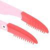 Veemoon Portable Pink Silicone and Plastic Tear Stain Comb for Pets view 3