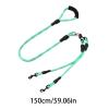 Double Dog Leash 150 cm Nylon Rope with 360-Degree Rotation, 212 g view 2