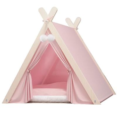 Pet Tipi with Cushion for Indoor and Outdoor Use