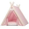 Pet Tipi with Cushion for Indoor and Outdoor Use view 1