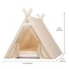 Pet Tipi with Cushion for Indoor and Outdoor Use view 2