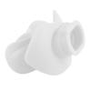 Mtlavishness Diving Regulator Mouthpiece, Silicone, Yellow (White) view 2
