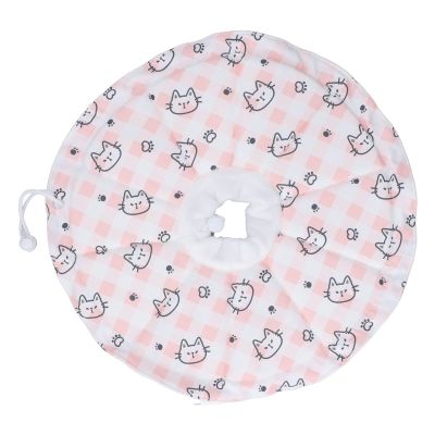 Adjustable Recovery Cone Collar for Pets, S