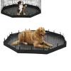 Waterproof Dog Kennel and Puppy Playpen Mat, Washable Oxford Cloth Pee Pad view 1