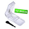 LARO Premium Pill Splitter & Cutter with Cleaning Brush - 12 Pieces view 2