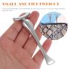 Toyvian Eye Care Massage Sticks, 2-Piece Zinc Alloy Set, Double-Sided view 3
