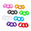 WEKAMOS 24-Piece Silicone Scissor Finger Rings for Dog Grooming view 1