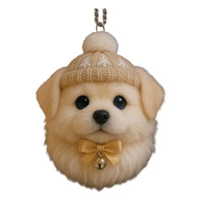 Charming Pet Pendant with Holiday Decoration