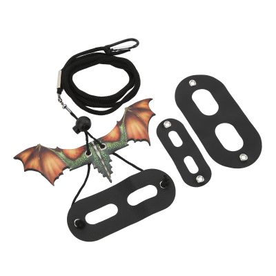 Yinhing Small Reptile Harness for Bearded Dragons, Hamsters, and Lizards, Orange