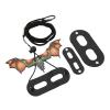 Yinhing Small Reptile Harness for Bearded Dragons, Hamsters, and Lizards, Orange view 1