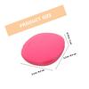 2 Silicone Pacifier Boxes, Pink, for Storage and Carrying view 2