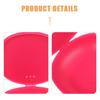 2 Silicone Pacifier Boxes, Pink, for Storage and Carrying view 3