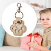 Cat Paw Keychains - Pet Hair Memorial Keepsake view 3