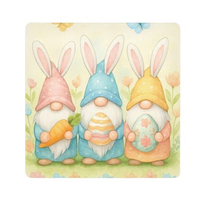 ODAWA Scratch-Resistant Camera Wrap, Cute Easter Gnomes, Self-Adhering Cloth, Portable Cosmetic Bag for Travel, 45 x 45 cm