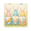ODAWA Scratch-Resistant Camera Wrap, Cute Easter Gnomes, Self-Adhering Cloth, Portable Cosmetic Bag for Travel, 45 x 45 cm view 1