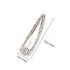 SKISUNO 2-Piece Large Rhinestone Water Drop Hair Clips view 2