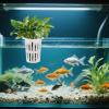 Aquatic Plant Holder with Suction Cups and Hooks view 3