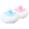 LOPUNER 2-Pack 8 cm Soft Plush Body Powder Puffs, Washable and Skin-Friendly view 1