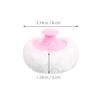 LOPUNER 2-Pack 8 cm Soft Plush Body Powder Puffs, Washable and Skin-Friendly view 2