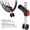 Wheelchair Rear Anti-Tip Assistant Wheels, Height-Adjustable, 7 Positions view 2