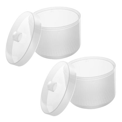 2-Piece Plastic Sterilization Cups with Sieve for Nail Art Tools