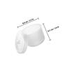 2-Piece Plastic Sterilization Cups with Sieve for Nail Art Tools view 2