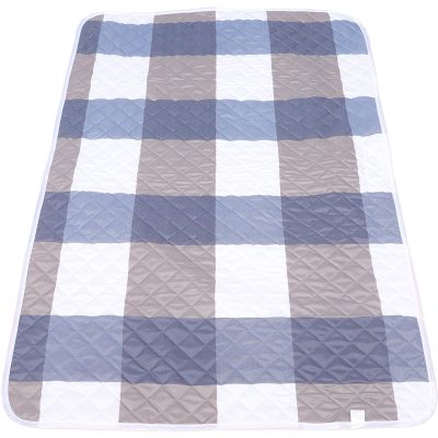 DECORNIJIA Washable Cotton Waterproof Bed Pad, 80 x 120 cm