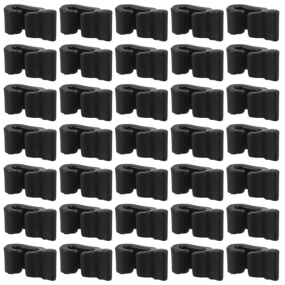 FESTFENDS 40 Pack Durable Plastic Cage Clips