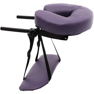 SOLUSTRE Massage Headrest Pillow for Massage Tables, Ergonomic PU Foam Face Cushion