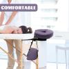 SOLUSTRE Massage Headrest Pillow for Massage Tables, Ergonomic PU Foam Face Cushion view 4