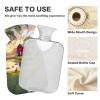 Retro Church Hot Water Bottle with Velvet Cover, Medium view 4