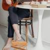 Adjustable Folding Bamboo Footrest for Pedicures and Nail Care view 4
