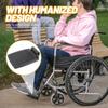 SECFOU Durable Plastic Wheelchair Footrest view 4